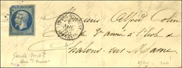 Losange AOG1 / N° 14 (def) Càd ARMEE D'ORIENT / Gde IMPle Sur Devant De Lettre Pour La France. 1855. - TB. - Army Postmarks (before 1900)