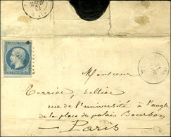 Losange AOD / N° 14 (infime Def) Càd ARMEE D'ORIENT / Bau D Sur Lettre Avec Très Bon Texte Daté '' Devant Sébastopol '' - Army Postmarks (before 1900)