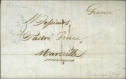 Càd KAMIESCH / CRIMEE Sur Lettre Avec Long Texte Daté De La Baie De Kamiesch Pour La France. 1855. - TB. - Army Postmarks (before 1900)