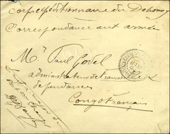 Càd CORRESPce MILITAIRE / KOTONOU-BENIN Sur Lettre En Franchise Militaire Du Corps Expéditionnaire Du Dahomey Adressée A - Sonstige & Ohne Zuordnung