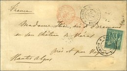 Càd Nlle - CALEDONIE / NOUMEA / Col. Gen. N° 32 Sur Bande D'imprimé Pour La France. 1877. - SUP. - R. - Otros & Sin Clasificación