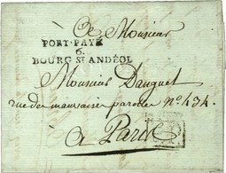 PORT.PAYE / 6./ BOURG ST ANDEOL Sur Lettre Avec Texte Daté An 12. - SUP. - Otros & Sin Clasificación