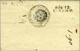 DEB. 12 / ST REMY Sur Lettre Avec Texte Daté 1819. - TB / SUP. - R. - Otros & Sin Clasificación