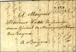 P. 13 P. / TOUQUES Sur Lettre Avec Texte Daté 1818. - TB / SUP. - R. - Sonstige & Ohne Zuordnung