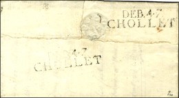 DEB. 47 / CHOLLET Sur Lettre Avec Texte Daté 1813. - TB / SUP. - R. - Sonstige & Ohne Zuordnung