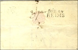 DEB. 49 / REIMS Sur Lettre Avec Texte Daté 1817. - TB / SUP. - Sonstige & Ohne Zuordnung