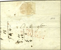 DEB. 75 / ST MAIXENT Rouge Sur Lettre Avec Texte Daté 1813. - TB. - Sonstige & Ohne Zuordnung