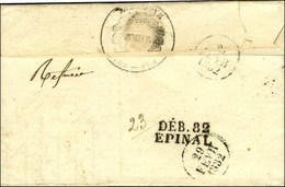 DEB. 82 / EPINAL Sur Lettre Avec Texte Daté 1832. - SUP. - Sonstige & Ohne Zuordnung