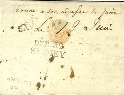 DEB. 82 / ST DIEY Sur Lettre Avec Texte Daté 1820. - TB / SUP. - R. - Sonstige & Ohne Zuordnung