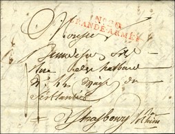 N° 20 / GRANDE ARMEE Rouge Sur Lettre Avec Texte Et En-tête Imprimé Daté Au Quartier Général à Berlin. 1807. - TB / SUP. - Army Postmarks (before 1900)