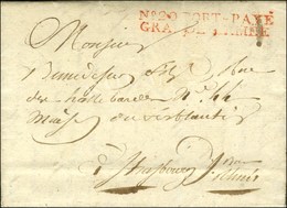 N° 20 PORT PAYE / GRANDE ARMEE Rouge Sur Lettre Avec Texte Et En-tête Imprimé Daté Au Quartier Général à Berlin. 1807. - - Army Postmarks (before 1900)