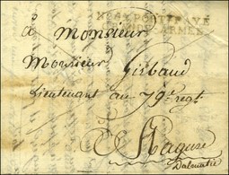 N° 69 PORT PAYE / GRANDE ARMEE Sur Lettre Avec Texte Daté De Stettin 1807 Adressée à Un Lieutenant Au 79e Régiment à Rag - Armeestempel (vor 1900)