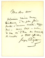 BIZET Georges, Alexandre César Léopold Bizet, Dit (1838-1875), Compositeur. - Andere & Zonder Classificatie