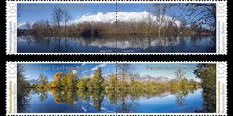 Liechtenstein - Postfris / MNH - Complete Set Natuurparken 2017 - Unused Stamps