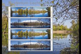Liechtenstein - Postfris / MNH - Sheet Natuurparken 2017 - Ongebruikt