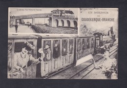 Vente Immediate Bonjour De Coudekerque Branche (59) ( Train Nouveau Pont Viaduc Du Tramway ) - Coudekerque Branche