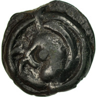 Monnaie, Caletes, Potin, TTB+, Potin, Delestrée:S535B - Keltische Münzen