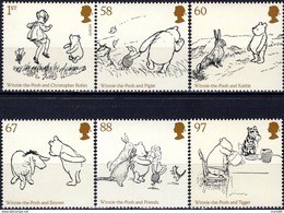 Great Britain - 2010 - Winnie The Pooh - Mint Stamp Set - Ungebraucht