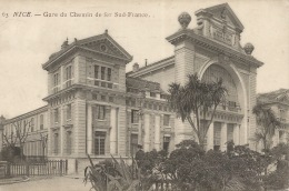 06  NICE   GARE Du Chemin De Fer Sud France - Schienenverkehr - Bahnhof