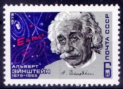 USSR Russia 1979 Famous People Albert Einstein Theoretical Physicist Sciences Nobel Stamp MNH Michel 4828 SG#4868 - Albert Einstein