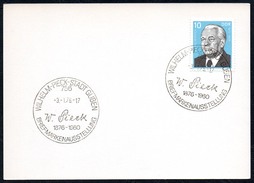 A6893 - Alte Postkarte - FDC - Wilhelm Pieck Stadt Guben 1976 TOP Sonderstempel - 1e Jour – FDC (feuillets)