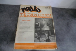 Revue - Radio Technicien N°19 - 1948 Organe Technique De La Radio Et De La Télévision - - Littérature & Schémas