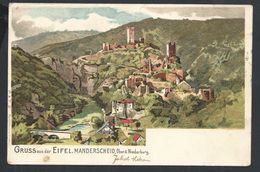 +++ CPA - Allemagne - GRUSS AUS Der EIFEL - MANDERSCHEID   // - Manderscheid