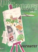 Aviation Air France Revue N°9 Deuxième Trimestre 1952 Vacances - Aviation