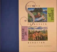 SWEDEN STAMP YEAR BOOK JAHRBUCH ANNUAIRE 1995 1996 MNH  Slania Nobel Train Vikings Cinema Art Animals Wolf Astronomy - Años Completos