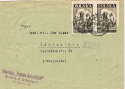 25603. Carta  KATOWICE (Polska) Polonia 1938. Numero Control  3204 - Lettres & Documents