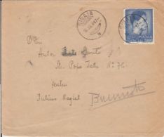 KING MICHAEL, STAMPS ON COVER, 1947, ROMANIA - Covers & Documents