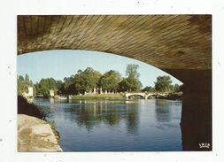 Cp , 16 , JARNAC , Pays De Cognac , N° 10 , L'ile Et Les Bords Dela Charente , écrite , Ed : Théojac - Jarnac