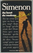 {81256} Simenon " Au Bout Du Rouleau " Presses Pocket N° 3780 , 1992   " En Baisse " - Simenon