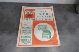 Revue - Radio Plans Au Service De L'amateur De Radio-TV Et Electronique N°195 Janvier 1964 - - Libros Y Esbozos