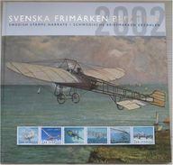 SUEDE SCHWEDEN SWEDEN STAMP YEAR BOOK JAHRBUCH ANNUAIRE 2001 2002 MNH Nobel Airplane Antarctic Cirque Vikings Slania - Full Years