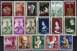 GERMANY - SAAR, Collection, 1920s-1940s - Collections, Lots & Séries