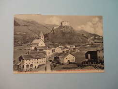 Fontana Mit Schloss Tarasp 1906 (216) - Tarasp