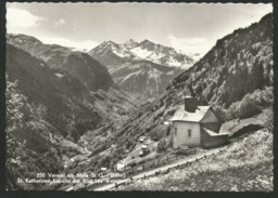 VERMOL SG Ob Mels St. Katharinen-Kapelle Mit Blick Ins Weisstannental 1967 - Mels