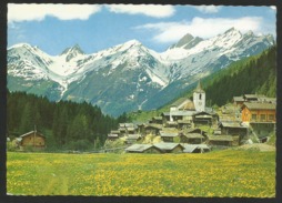 BLATTEN VS Frühling Lötschental Mit Rothörner 1968 - Blatten