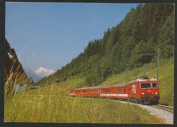 NIEDERWALD VS Goms Glacier Express Bahn - Goms