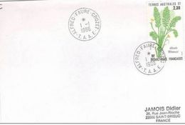 TAAF Alfred Faure Crozet 01 01 1986. - FDC