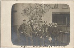 SCHOOL BOYS - JENA POSTMARK & STAMP 1906 - RPPC - GERMANY - Jena