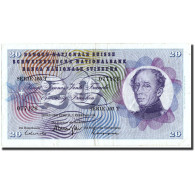 Billet, Suisse, 20 Franken, 1974, 1974-02-07, KM:46v, TTB - Switzerland