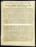 (*) Depêche Privée N°1 Et 2 Sur Papier Photo,TB    Qualité: (*) - Guerre De 1870