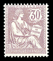 * N°128, 30c Violet, TB  Cote: 350 Euros  Qualité: * - 1900-02 Mouchon