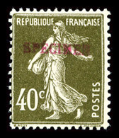 * N°193, 40c Brun-olive Surchargé 'SPECIMEN' En Rouge, R.R.R. (signé Scheller/certificat)    Qualité: * - 1900-02 Mouchon