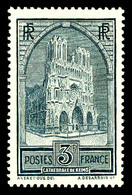 ** N°259c, Cathédrale De Reims Type IV. TB  Cote: 135 Euros  Qualité: ** - 1900-02 Mouchon
