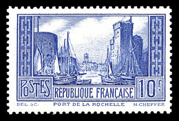 ** N°261b, 10F Port De La Rochelle, Outremer Pâle. TB  Cote: 185 Euros  Qualité: ** - 1900-02 Mouchon