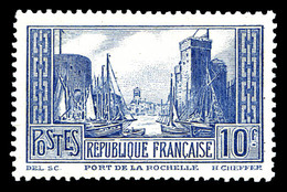 ** N°261d, 10F La Rochelle, Outremer Type II. TTB  Cote: 500 Euros  Qualité: ** - 1900-02 Mouchon