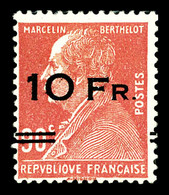 * N°3, Berthelot Surchargé à Bord Du Paquebot 'ILE DE FRANCE' 10F Sur 90c Rouge, Frais, SUP (signé Brun/certificat)  Cot - 1927-1959 Neufs